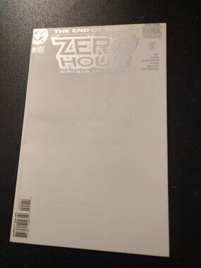 ZERO HOUR #0 Written and Drawn by Dan Jurgens Inks by Jerry Ordway Batman